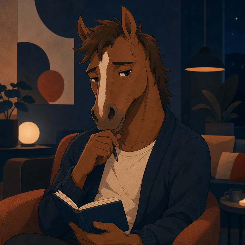 BoJack Horseman personality archetype illustration