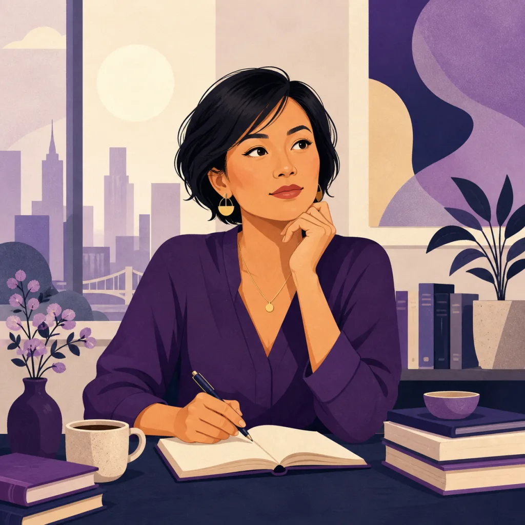 Diane Nguyen personality archetype illustration
